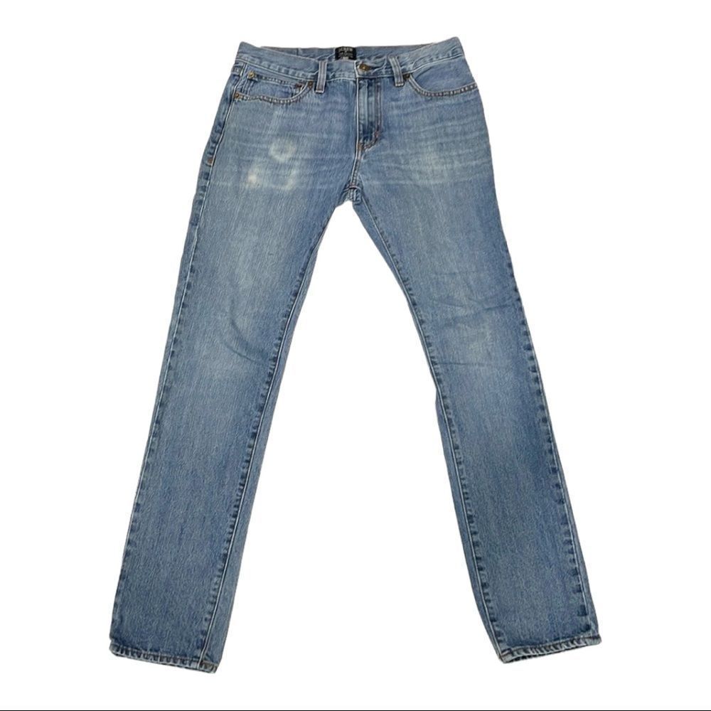 J. Crew Factory‎ Men’s The Driggs Blue Jeans 29X32